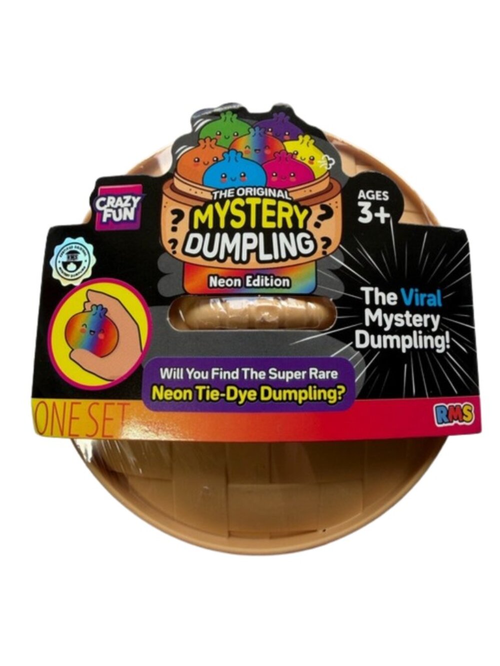 🌈🥟 NIB The Original Mystery Dumpling – Neon Edition ✨RARE